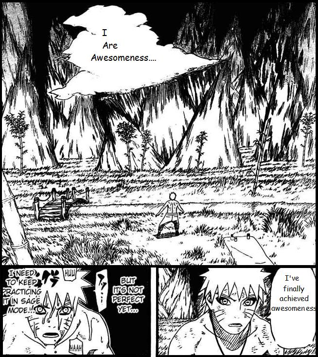 Naruto Sage Mode Rasen Shuriken. Naruto Manga 419 “Attack!